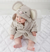 Blød hættebadeponcho til baby i 100% bomuld – Hurtigtørrende & hudvenlig HEYHEY Worldwide Dropshipping Store